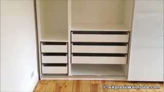 IKEA Pax Tonnes Sliding Door Wardrobe Design [upl. by Iphigenia]