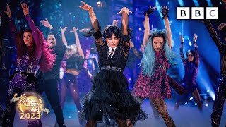 Our Pros bring Wednesday Addams to the Strictly Ballroom ✨ BBC Strictly 2023 [upl. by Crary]