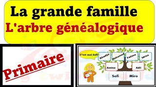 lagrandefamillelarbre généalogiqueprimaireCP [upl. by Marj200]