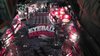 EyeBall Madness Flipper Pinball Ping Pong [upl. by Etteniuq]