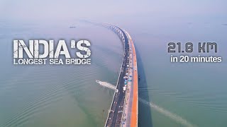 Mumbai Trans Harbor Link  218 KM India’s Longest Sea Bridge [upl. by Danete]