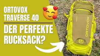 Trekkingrucksack  ORTOVOX TRAVERSE 40 für Mehrtagestouren [upl. by Idnyc]