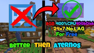 Free 247 8Gb Ram Minecraft Server Hosting  Better Then Aternos  ZTX Host [upl. by Rasure]