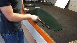 How To Fitting Wind up Window Runners onto Glass [upl. by Eimor]