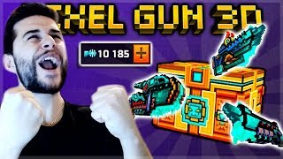 SPENDING 10000 KEYS ON 7 SUPER CHEST OPENINGS  Pixel Gun 3D [upl. by Goraud]