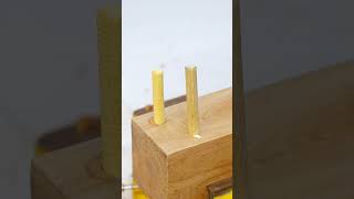 Dowel Pin Joints skills woodworking carpentery [upl. by Abigail59]