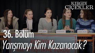 Kızlar bilgi yarışmasına katılıyor  Kırgın Çiçekler 36 Bölüm [upl. by Collyer]