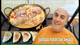 JUNTADA AL POKER CON AMIGOS  Llevo empanadas de BONDIOLA [upl. by Irianat]