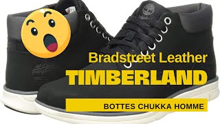 Timberland Bradstreet Leather Sensorflex Bottes Chukka Homme [upl. by Enovahs845]