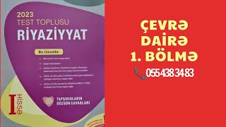 Çevrə və dairəÇevrələrin qarşılıqlı vəziyyəti yeni test toplusu 2023 [upl. by Wilber669]