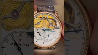 Zénith Académie Georges FavreJacot 150e anniversary 📽️helvetictac zenith watch time clock [upl. by Notreve260]