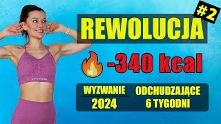 WYZWANIE Odchudzające REWOLUCJA 🔥Trening 2 340 KCAL [upl. by Georas]