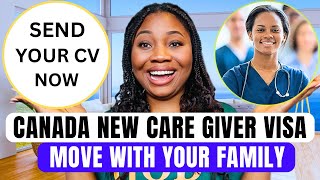 Canada Employers Giving Free Visa To Overseas Care Workers Send Your CV [upl. by Warrenne207]