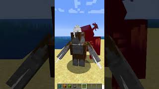 Warden vs All Golems  minecraft warden minecraftbattle shorts [upl. by Frick]