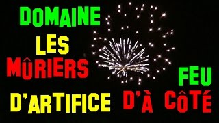 France  Vendres Plage  Domaine Les Mûriers  Feu dartifice du camping dà côté  juillet 2016 [upl. by Gausman685]