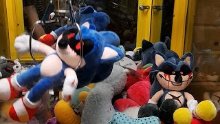 SonicEXE Plush Claw Machine [upl. by Oswell]