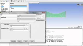 Cornell FLUENT Compressible Flow in a Nozzle Setup [upl. by Shirlie]