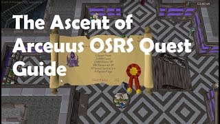 The Ascent of Arceuus OSRS Quest Guide [upl. by Jackson985]