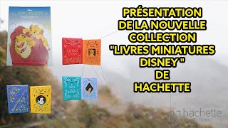 Présentation de la nouvelle collection quotLivres miniatures Disneyquot de Hachette  UNE BONNE IDEE [upl. by Anazus]