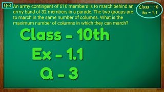 Class  10th Ex  11 Q 3 Real Numbers NCERT CBSE [upl. by Bellda544]