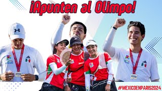 ¡Apunten al Olimpo Tiro con arco mexicano entra en acción en París 2024 [upl. by Nallad541]