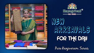 Hayagrivas New Arrivals  Pure Silk Handloom Kanchipuram Sarees  T Nagar Chennai Saree Shopping [upl. by Simmie]