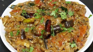 పది నిమిషాల్లో తయారయ్యే వంకాయ బజ్జి కూరBrinjal Bajji CurryIndian Recipe [upl. by Ayotol448]