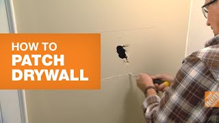 Drywall Repair Learn How To Patch Drywall [upl. by Eustatius405]