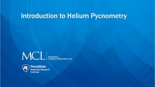 Introduction to Helium Pycnometry [upl. by Llereg]