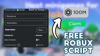 Free Robux Script OP  Easy Robux   Fluxus • Hydrogen • Delta [upl. by Nason27]