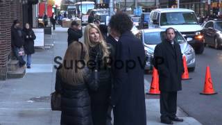 Howard Stern and Beth Ostrosky at the Late Show with Dav [upl. by Akimert]