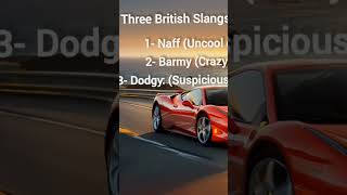 Three British Slangs You Must Know  Episode 02 LearnEnglish BritishSlang fyp [upl. by Nosnek885]