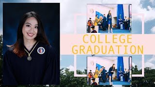 Graduating from Ateneo de Manila University 2017  Nadine Felice  vlog12 [upl. by Elenaj]