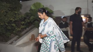 Anupama Fame Rupali Ganguly Spotted At Bappi Lahiris House [upl. by Gnous]