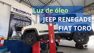 resolvido Luz de óleo Jeep Renegade  Fiat Toro [upl. by Maher]