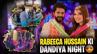 RABEECA HUSSAIN KI DANDIYA NIGHT 🥳😍 SUB KHUSHI SE PAGAL HOGAYE 🕺 [upl. by Scottie710]