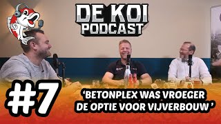 Je eigen Koi vijver bouwen hoe doe je dat  DE KOIPODCAST 7 [upl. by Neyr]