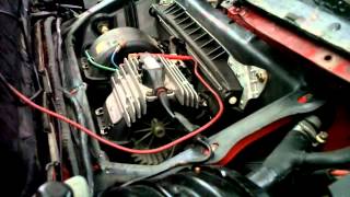 how to remove the Mercedes R129 320 500 600sl blower motor [upl. by Hamas]