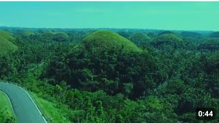 7 Wonders of the Universe Chocolate Hills in Bohol [upl. by Oilla]