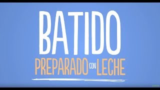 Batido preparado con leche [upl. by Liva381]