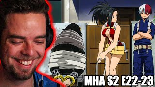 YAOYOROZU RISING MHA SEASON 2 EPISODE 22 amp 23 REACTION [upl. by Welsh176]