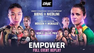 ONE EMPOWER  Full Event Replay [upl. by Tacye]