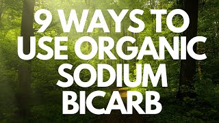 9 Ways to Use Organic Sodium Bicarb aka Baking Soda [upl. by Persons]