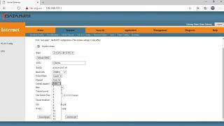 Configuración de la red inalámbrica ONU ONT CDATA [upl. by Llen789]