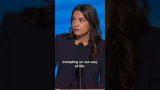 AOC hammers Trump on DNC stage [upl. by Peedus]