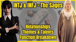 INTJ amp INFJ The Sages  Relationships Themes amp Function Stack Breakdown ▶ PRIME ALCHEMY [upl. by Reinaldos859]