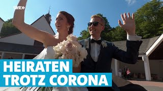 Heiraten trotz Corona Krisenfeste HochzeitsMode aus Koblenz [upl. by Rebmik]