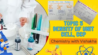 Topic 5  Density of Unit Cell  CCP  Solved Examples  CSIRNET  GATE  Hindi [upl. by Rimat]