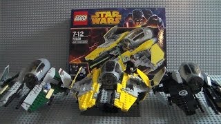 NEW 2014 Lego Star Wars Jedi Interceptor 75038 Review [upl. by Eshelman]