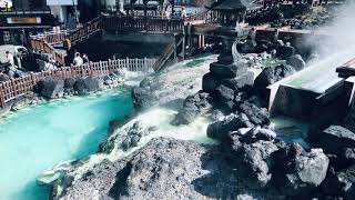 🇯🇵 Japan 🇯🇵 Special feature  Kusatsu song at KusatsuOnsen Gunma prefecture Japan [upl. by Latsirhc]